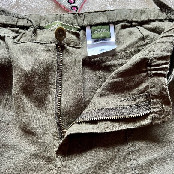 Ladies Eddie Bauer 100% Linen Pant - Picture 14 of 15